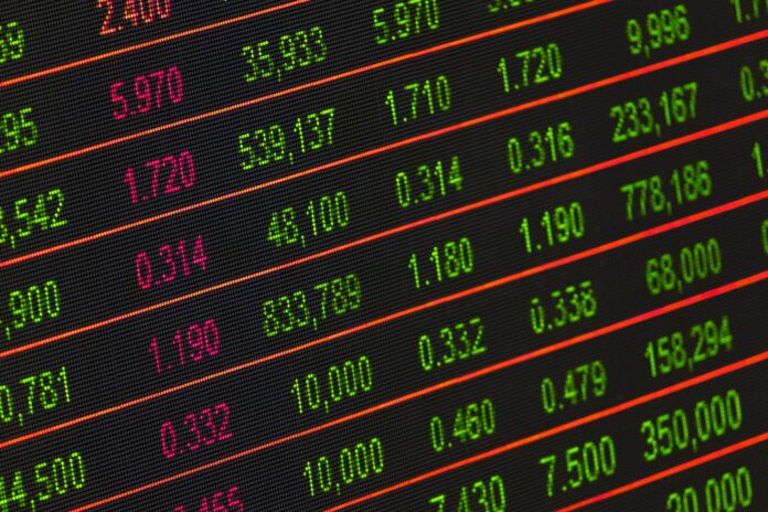 Stock market charts representing NSE and SEBI financial matters