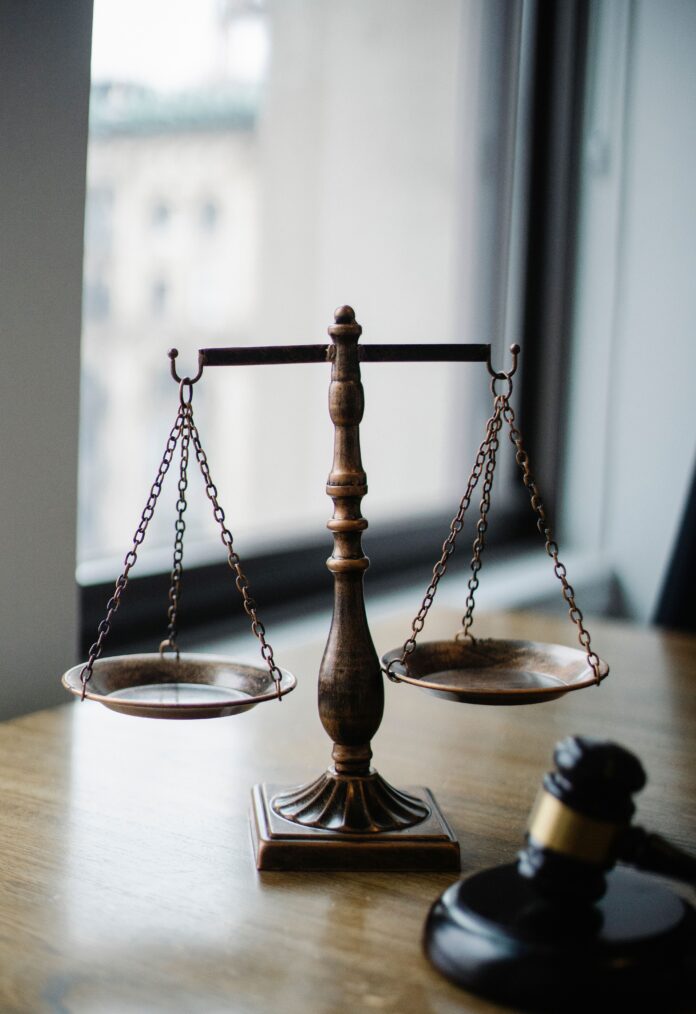 Gavel and scales of justice representing Supreme Court ruling